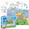 Puzzle 2 în 1 "Disctracție în grădină", seria Peppa Pig, 60 elem. 1 200119 5