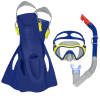 Bestway Set de înot (labe, mască, snorkel), 7+, 2 culori 1 25046 3 1