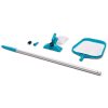 INTEX Set de curățare a piscinei: mâner telescopic de 239 cm, plasă, duză de aspirare cu pungă 2 28002