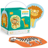 Puzzle 6 în 1 "Animale sălbatice" 2 300153