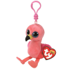 Breloc - Flamingo roz Gilda 12 cm (Beanie boos clip) 1 35210