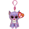 Breloc - Pisica Cassidy 12 cm (Beanie boos clip) 2 35244