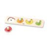 Puzzle din lemn cu buton „Fructe" 2 44531