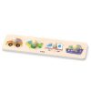 Puzzle din lemn cu buton „Autoturisme" 1 44534