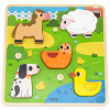Puzzle tactil - inserție "Ferma", 5 elem. 2 44662 4