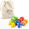 Set de construcție din lemn "Șuruburi și piulițe", 40 piese 1 44694 4
