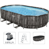 Bestway Piscina Power Steel Oval 610х366х122cm, 20241L, carcas metal 2 5611r 1