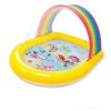 INTEX Piscină gonflabilă pentru copii cu baldachin și jeturi de apă 147x130x86 cm, 84 L, 2+ 2 57156 2