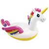 INTEX Plută-saltea gonflabilă “Unicorn gigant" cu mânere, 251x163x145 cm, până la 200 kg, 14+ 2 57291