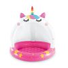 INTEX Piscină gonflabilă pentru copii cu baldachin „Unicorn” 102х102 cm, 45 L, 1-3 ani 2 58438 1