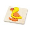 Mini puzzle cu diferite forme "Rața" 2 59929 1