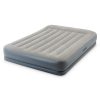 INTEX Saltea gonflabilă “Velur MID-Rise Air” 152x203x30 cm cu tetieră și pompă încorporată 220V, până la 272 kg 2 64118 1
