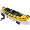 INTEX Caiac gonflabil “Explorer K2” cu vâsle și pompă, 312x91x51 cm, până la 180 kg 2 68307np