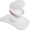Set anti-alunecare cu farfurie Twistshake Click-Mat, alb 2 78443