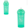 Cana cu Pai, Verde Pastel, 360 ml 2 78590