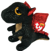Dragonul negru Grindal 15 cm (Beanie Boos) 2 8350079r 2 14