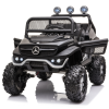 Masinuta electrica MERCEDES BENZ UNIMOG, 12V14Ah, motor 25Wx4, roți EVA, scaune din piele 1 8490033 2r 2 1