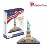 3D puzzle "Statuia Libertății" (U.S.A), 39 elemente 2 C080h 1 1