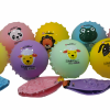 Minge din PVC 13 cm, multicoloră 1 bsdw040248