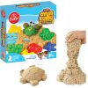 Set cu nisip kinetic și forme „Animale marime” 2 bubu ku0056 1