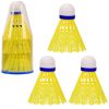 Set de fluturași pentru badminton (galben, 3 buc.) 1 bv2128