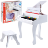 Instrument muzical „Pian alb cu scaun” 2 e0338 1