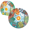 Puzzle rotund „Patru anotimpuri”, 16 elem. 2 e1636 jucarie din lemn hape