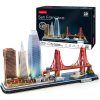 3D Puzzle „San Francisco” cu iluminare LED, 90 elemente 1 l524h 1