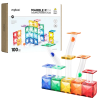 Set de construcție magnetic „Traseul de marmură”, 100 buc. 1 md1166 9