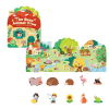 Set de Stickere Gelatinoase Reutilizabile „ Oraș Aglomerat al Animalelor” 1 md1244