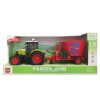 1:16 Tractor cu fricțiune "Trailered Farm Tractor" (lumina / sunet) 1 wy900k 1