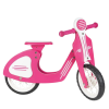 Retro-bicicletă fără pedale, cu roți EVA, albastră/roz 2 02002 2 1