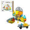Set de construcție magnetic "Micul arhitect", 36 elem. 1 md4289 1