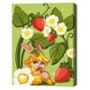 Pictură pe numere 30*40 сm (fără cutie) – Căpșuni de pădure 1 kbs0142 3